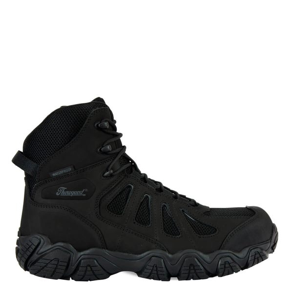 Thorogood Crosstrex Series - Safety Toe Side Zip BBP Waterproof 6" Hiker